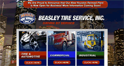 Desktop Screenshot of beasleytire.com